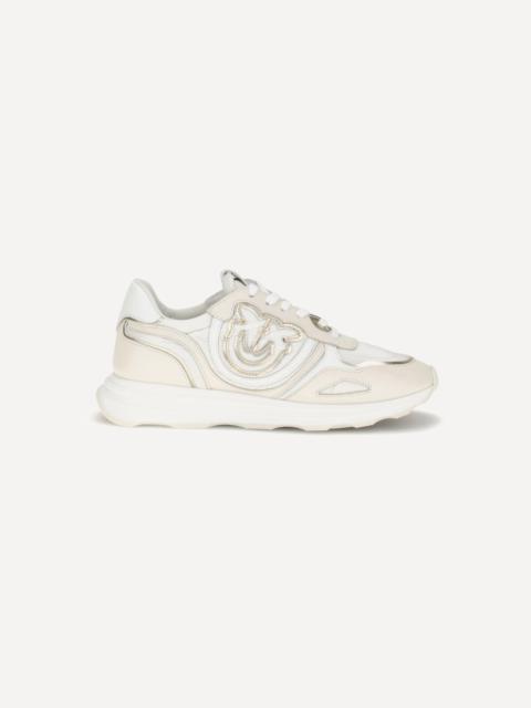 PINKO Suede Zoe Sneakers with logo