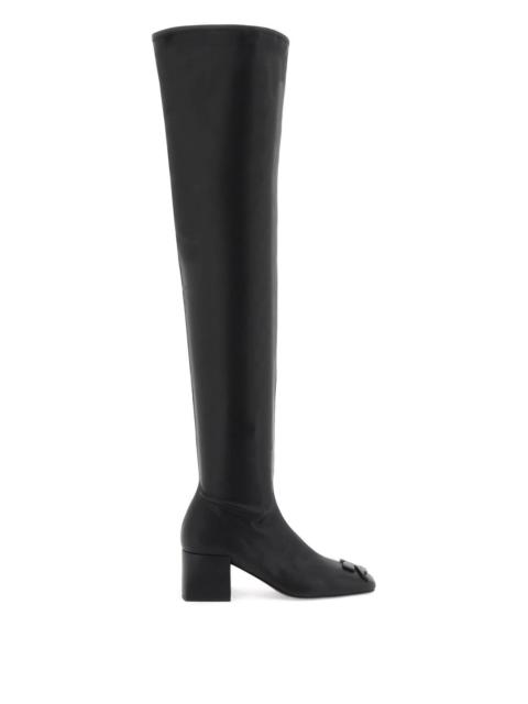 Courreges Faux Leather High Boots