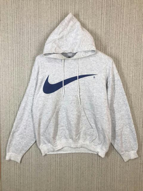 Nike ‼️VTG 90s NIKE HOODIE BIG SWOOSH MADE IN USA‼️