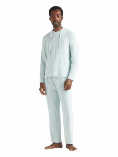 Vilebrequin Vilebrequin Men's Terry Long Sleeve Hooded T-Shirt in Pacific at Nordstrom