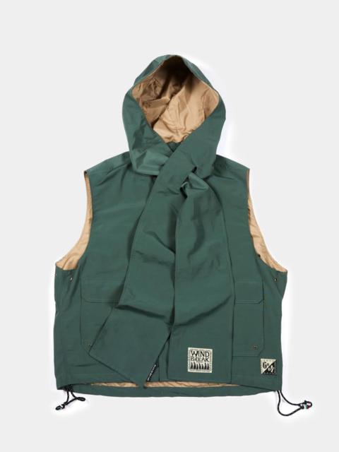Kapital $781 Kapital 60/40 Cloth Hooded GALE Vest