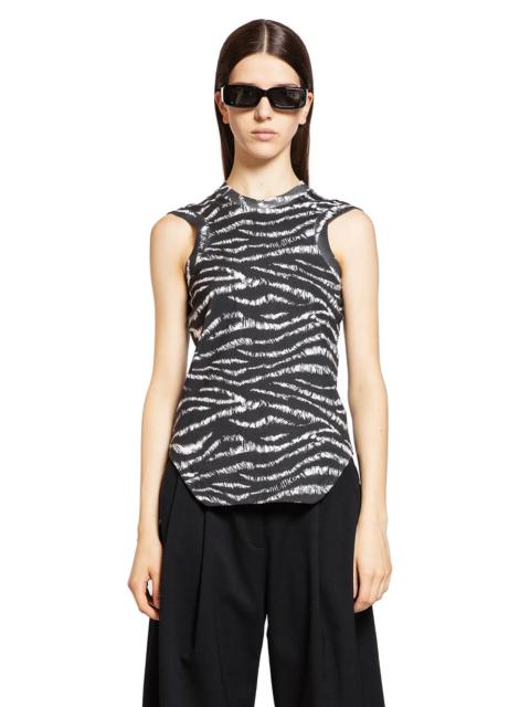THE ATTICO Zebra-Print-Tank-Top