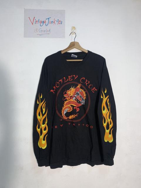 Other Designers Vintage MOTLEY CRUE FLAMES band T-shirt Rare!!!