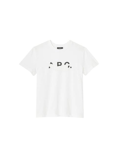 A.P.C. A.P.C. White T-Shirts & Vests - T-Shirts Men