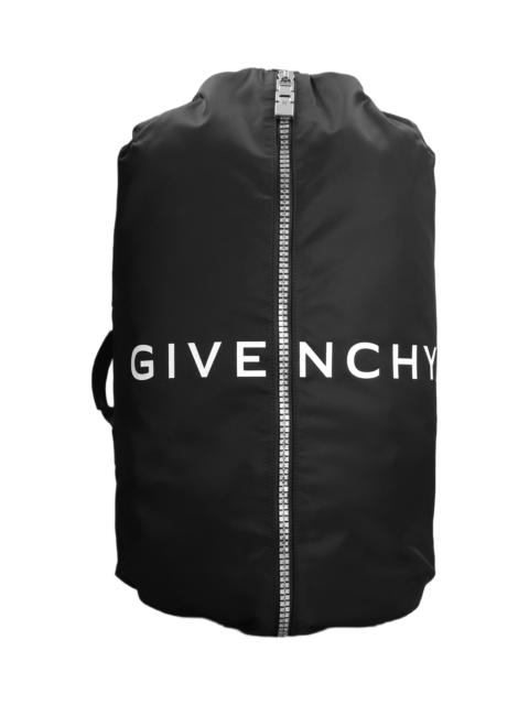 G-zip Backpack In Black Polyamide