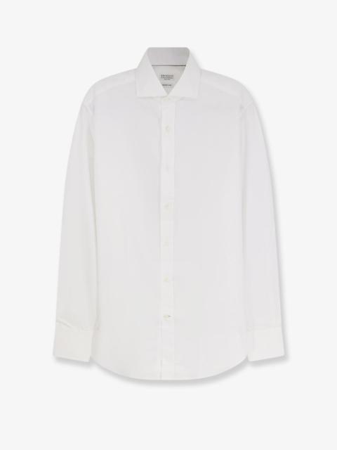 Brunello Cucinelli Brunello Cucinelli Cotton Shirt White Men