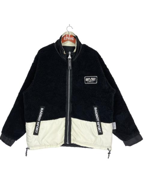 Other Designers Vintage - Extremely Rare Y2K Bad Boy Reversible Boa Jacket Size L