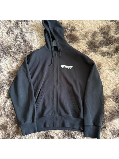 Givenchy Givenchy Boxy Fit World Tour Zip Hoodie 'Black'