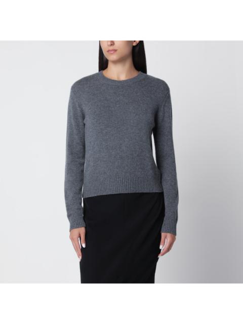 LISA YANG Lisa Yang Mable Crew-Neck Sweater In Graphite Cashmere Women