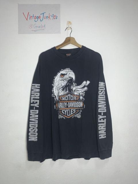 Other Designers Vintage 12’s OG PRINTED Harley Davidson Long Sleeve T-shirt