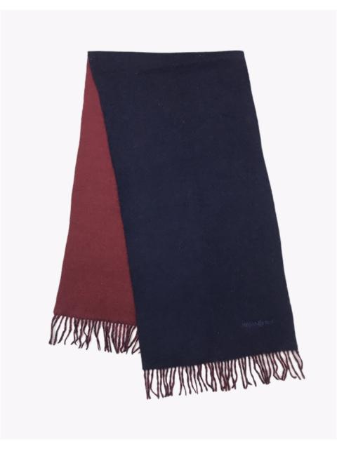 Other Designers Ysl Pour Homme - Vintage Yves Saint Lauren bicolour wool scarf / muffler