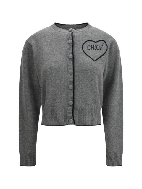 Chloé Chloé Women Fitted Logo Cardigan