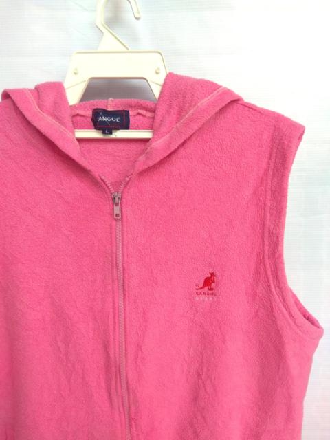 Other Designers kangol hoodie sleeveless in pink colour
