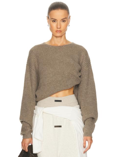 ESSENTIALS Heavy Waffle 90s Sweater