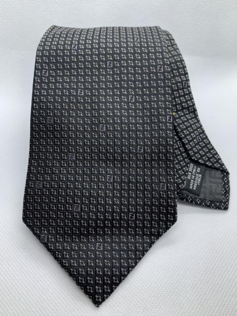 FENDI Fendi Tie Geometric Design