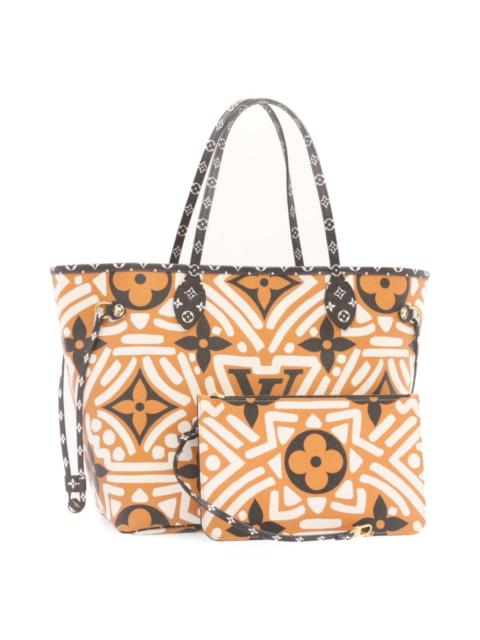 Louis Vuitton LOUIS VUITTON Monogram Giant Neverfull MM Tote Bag Caramel M56584