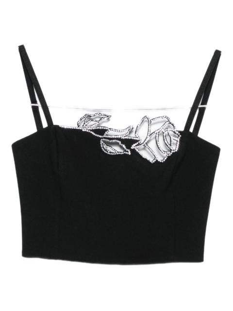 Blumarine Blumarine Rose-embellished Top