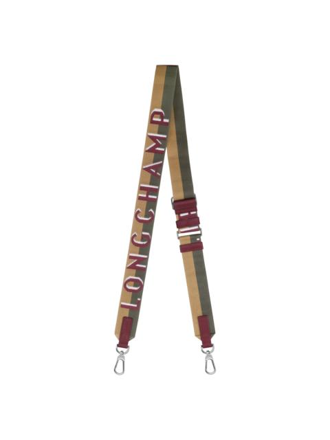 Longchamp Longchamp Shadow Shoulder strap Pomegranate - Canvas