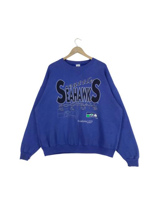 Other Designers Vintage - 90s Seattle Seahawks Sweatshirt Crewneck