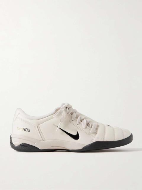 Total 90 leather sneakers Ecru