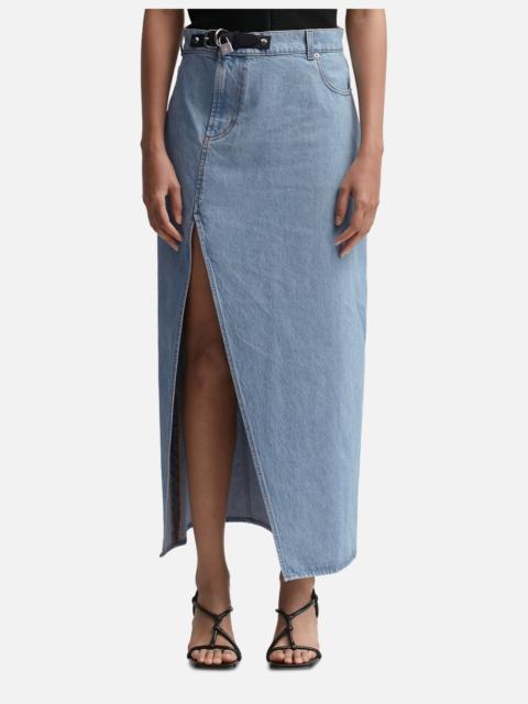 JW Anderson PADLOCK STRAP LONG SLIT SKIRT