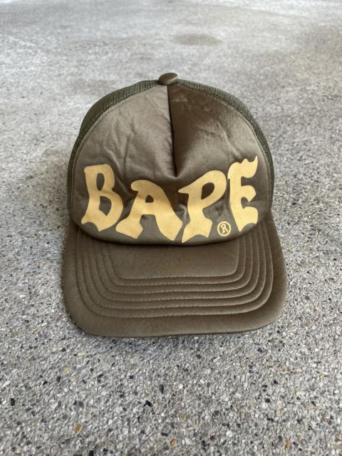 A BATHING APE® OG Bape Logo Trucker Hat