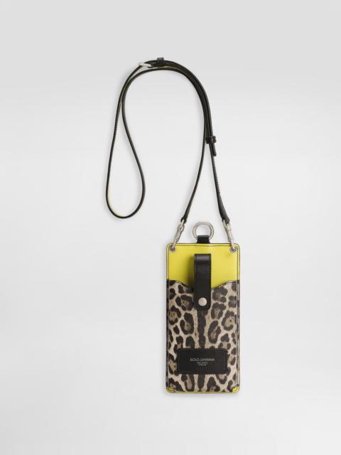 Dolce & Gabbana Dauphine calfskin cellphone case