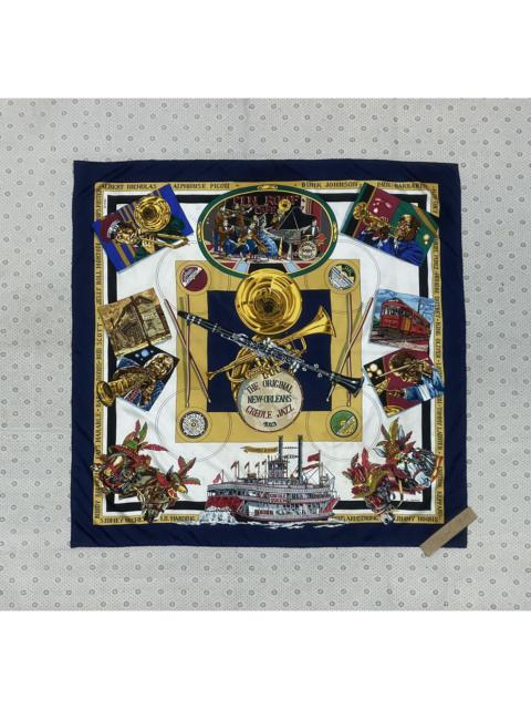 Vintage 90’s Hermes by Loic Dubigeon Silk 90 Scarf