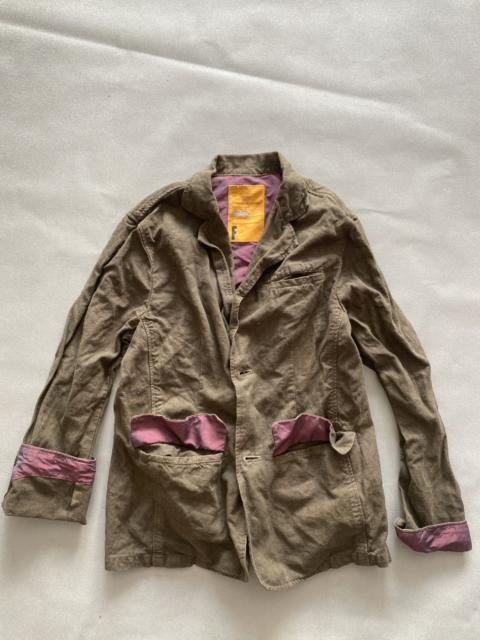 Other Designers Designer - Fob Factory Coat Jacket Blazer Studio Ecru