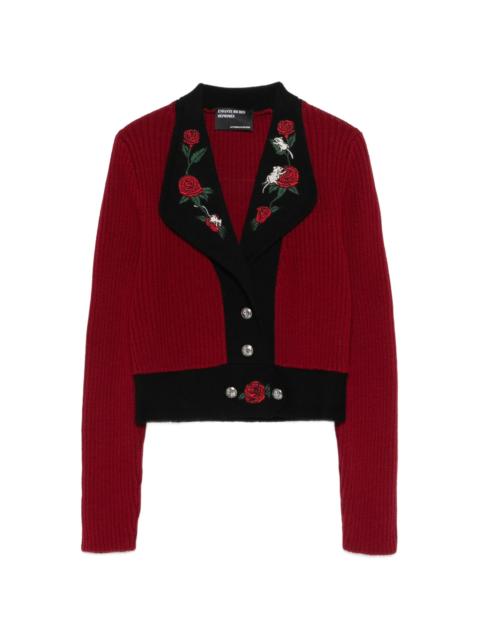 Enfants Riches Déprimés Enfants Riches Déprimés Rats Embroidery Button Cardigan