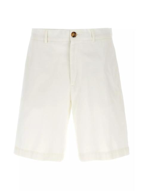 Brunello Cucinelli Men Cotton Bermuda Shorts