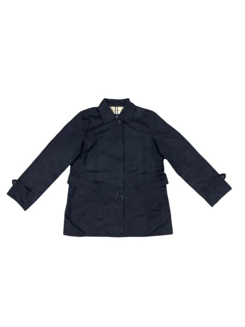 Burberry Burberry London Belted Black Trench Coat Women