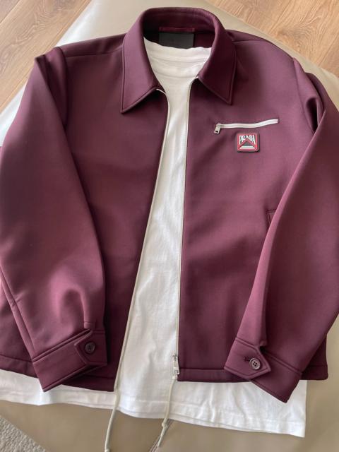 Prada Burgundy Prada Jacket