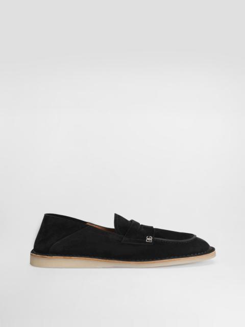 Dolce & Gabbana Reversed calfskin slipper