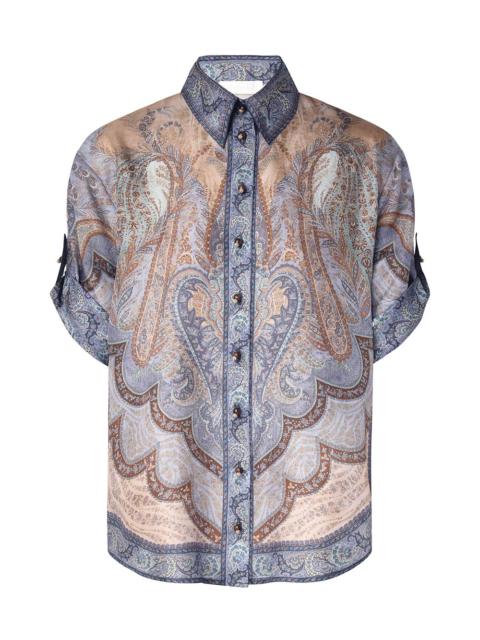 Zimmermann Wanderlust Short Sleeve Shirt