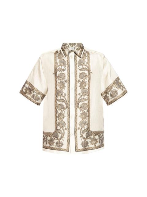 silk shirt