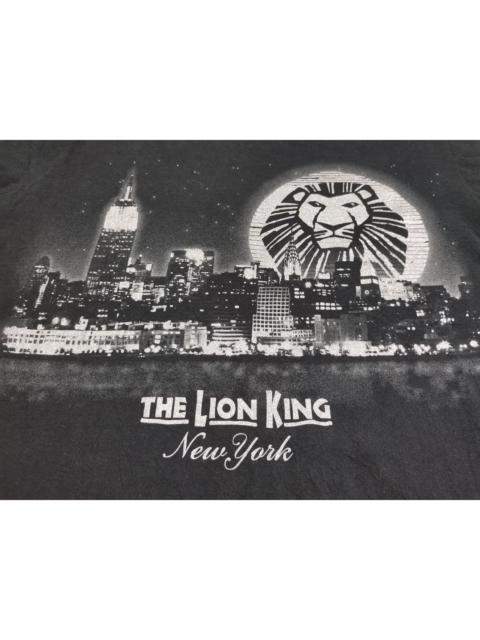Japanese Brand - Vintage Disney Lion King Chicago City Skyline Sparkling tee