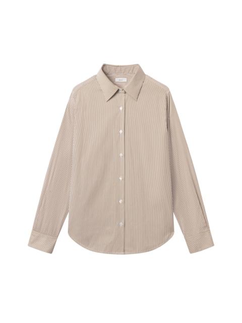 A.L.C. Mason Relaxed Cotton Stripe Shirt