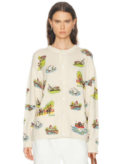 BODE Beaded Camp Cardigan