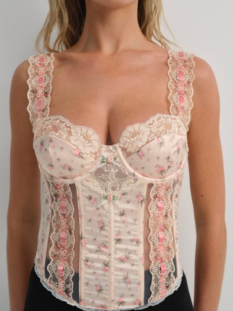 For Love & Lemons Peaches & Cream Bustier