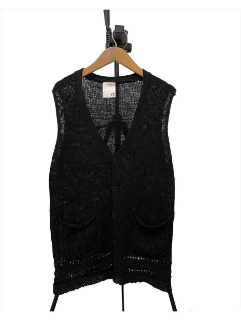 Other Designers Japanese Brand × Morgan Homme - Steals🔥minimalist Mesh Knitted Morgan Homme vest