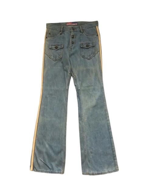 Other Designers If Six Was Nine - JAPANESE BRAND BLUTENBLATT FLARE DISTRESSED JEANS