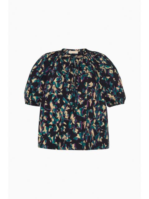 ULLA JOHNSON Loli Short Sleeve Blouse