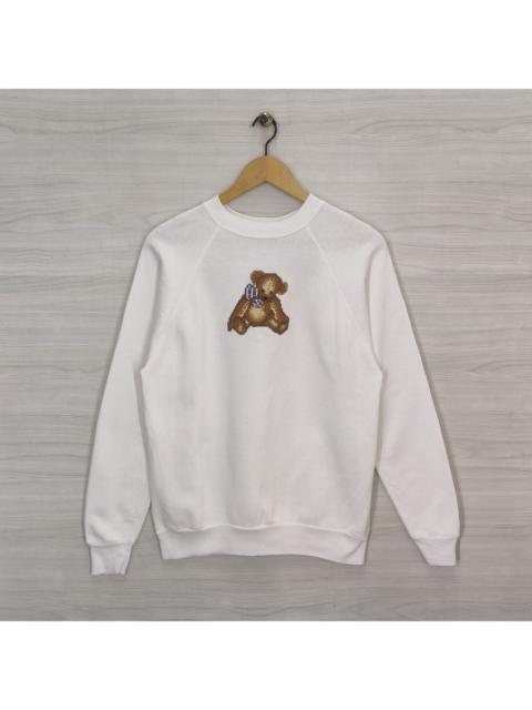 Other Designers Cartoon Network × Tultex × Vintage - Vintage 80s 90s Tultex Teddy Bear Raglan Sweatshirt
