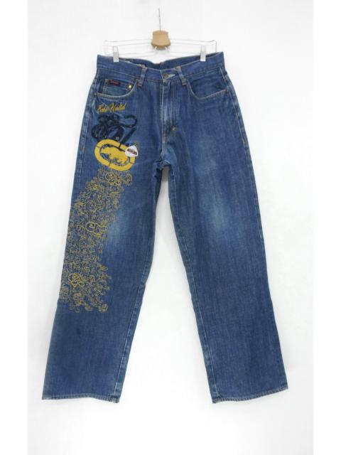 Other Designers ECKO Unlimited Classic Embroidered Vintage Baggy Jeans