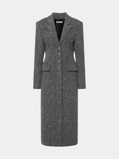 Alessandra Rich SEQUIN TWEED COAT