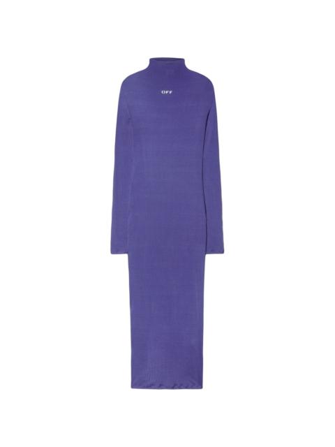 ribbed long dress