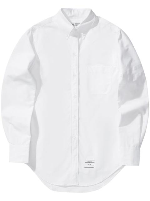 Thom Browne long-sleeve button-fastening shirt