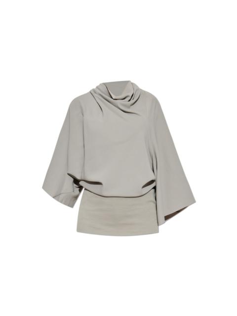 Rick Owens RICK OWENS Grey Viscose Top New (Women's size:IT 40;)