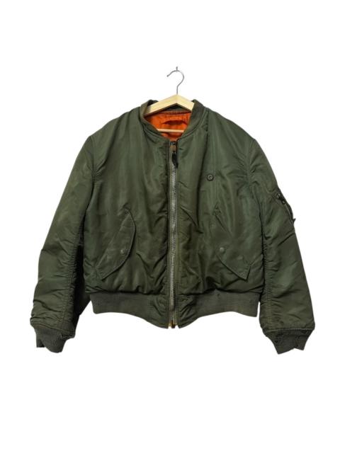 Other Designers 1970s ALPHA INDUSTRIES MA-1 BOMBER JACKET US AIR FORCE